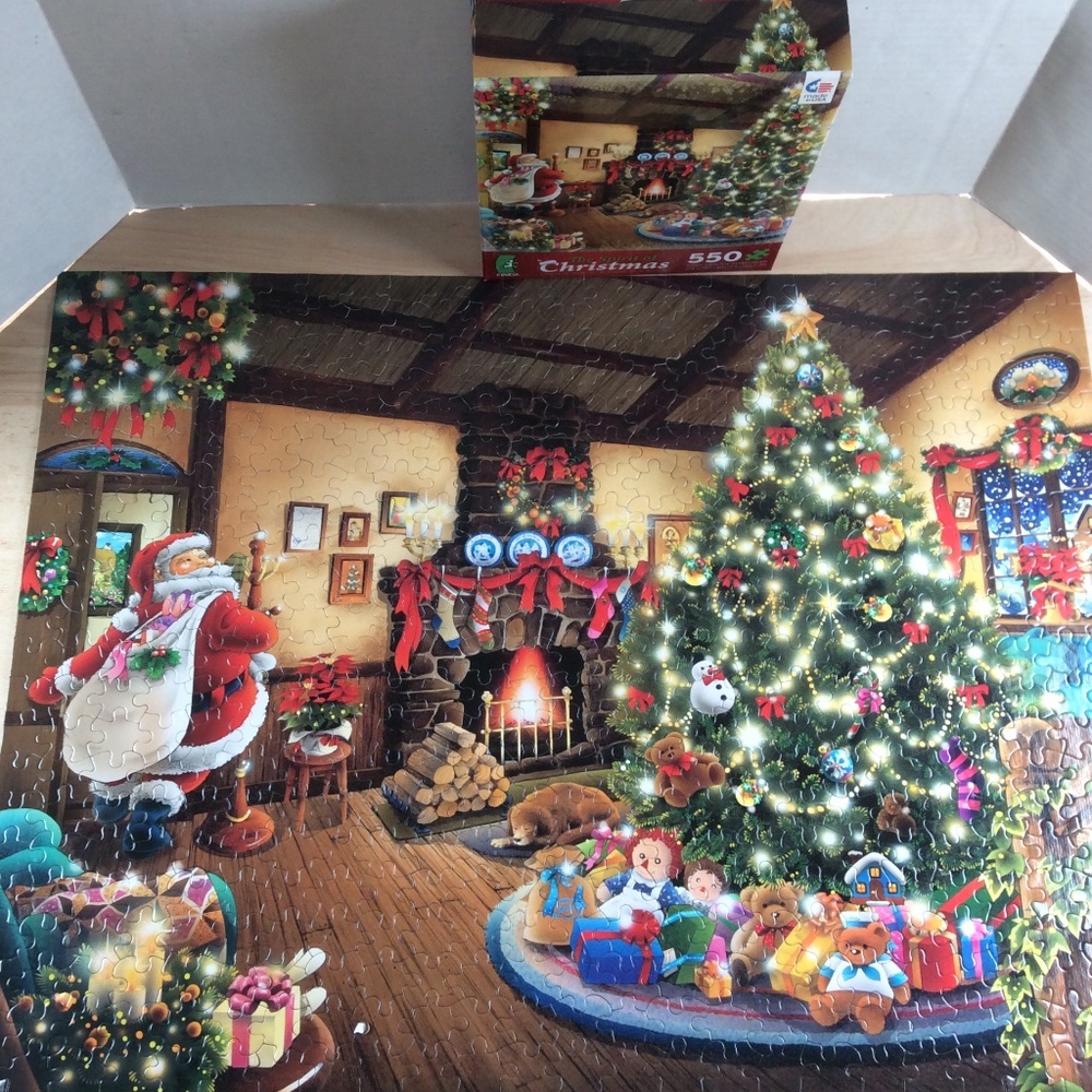 Ceaco The Spirit Of Christmas 550 Piece Jigsaw Puzzle 24"x18" 2366-21